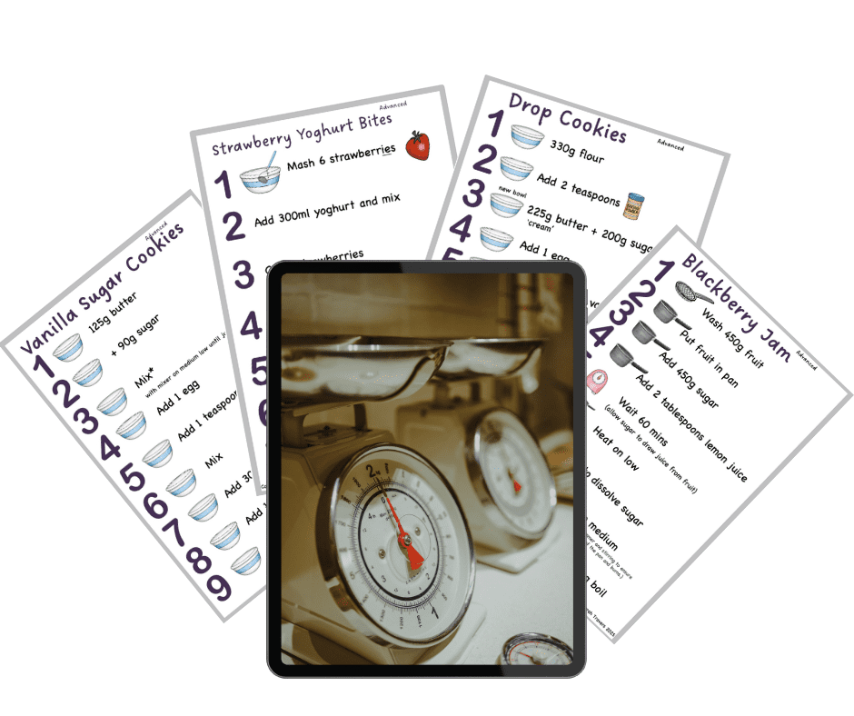Advanced version of the cookbook with metric measurements
