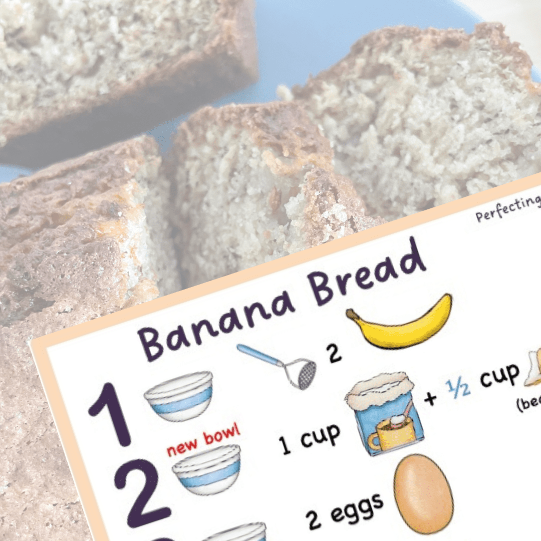 Comparison of typical kids recipes vs Recipes Kids Can Read